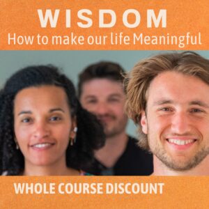 tue 06 27 jun | 7 8.15pm | whole course booking (4 weeks – 25% discount) wisdom: how to make our life meaningful | thomas tozer | guildford