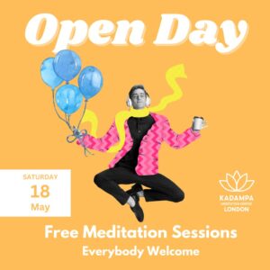 open day kensington | may 18 | 11am 4pm | free guided meditations, centre tours & kids activities