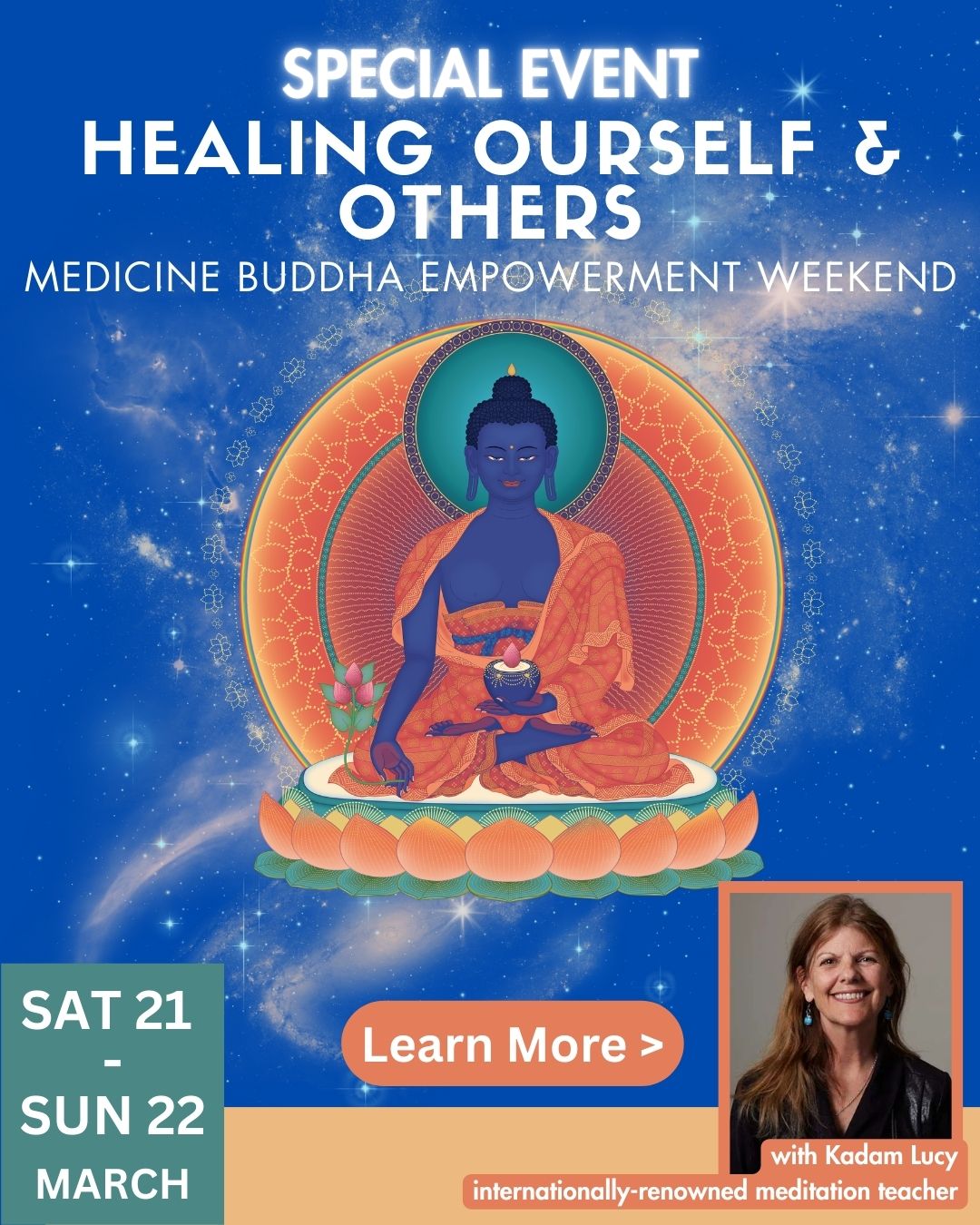 medicine buddha empowerment phone banner