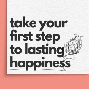take your first step to lasting happiness | mon 26 oct 7 8:30pm | with kadam lucy | city meditation space